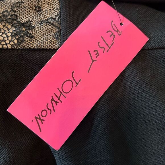 NWT Betsey Johnson Black Dress(size 8) - Picture 8 of 9